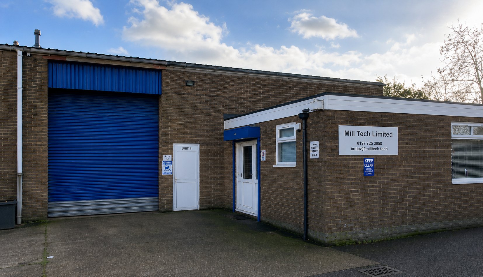Mill Tech industrial premises in Castleford